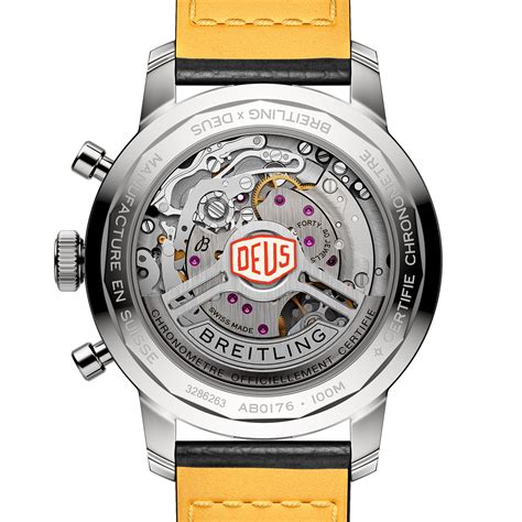 breitling top time deus watch 41mm|deus skeleton edition watch.